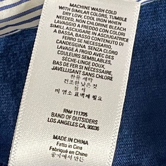 Band of Outsiders Striped Colorblock Dress - Picture 5 of 5